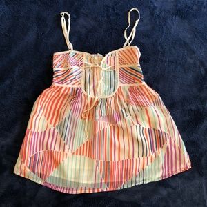Yumi Kim Spaghetti Strap Tank Blouse Size XS